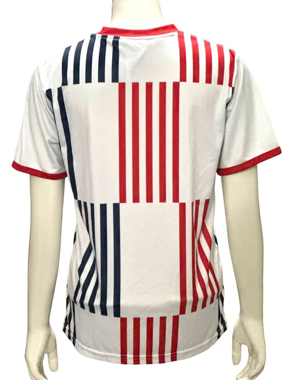 USA FIFA World Cup Qatar 2022 Medium 10 12 White Red Blue Soccer Tee Casual Game - Picture 4 of 9